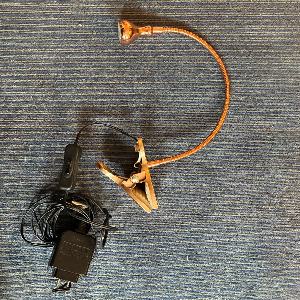 Copper Clip-On JANSJO IKEA lamp